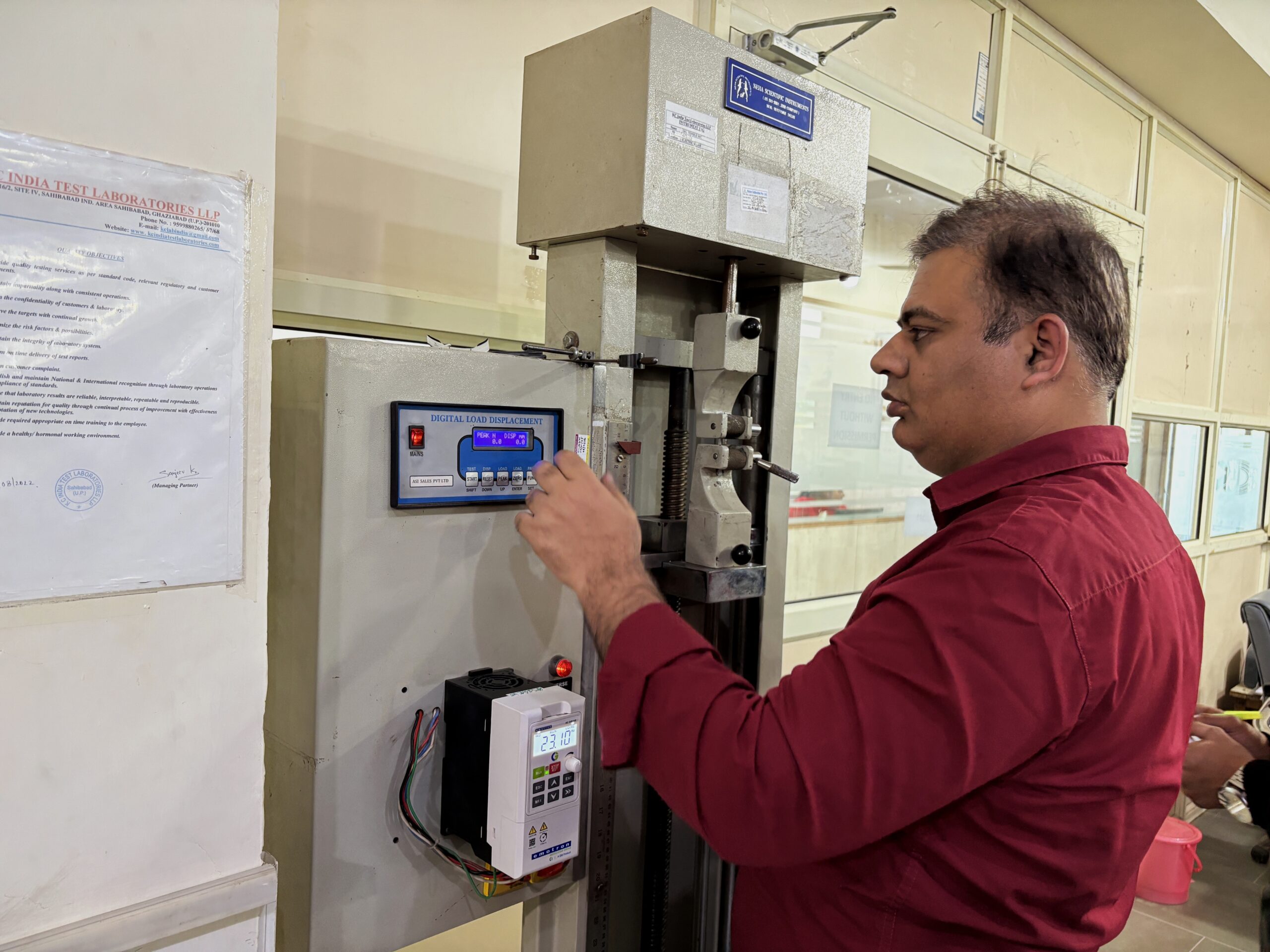 Cable and Electrical Testing Bay at KC Test Lab